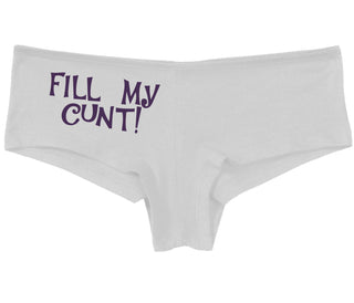 Fill My Cunt - White Boy Short