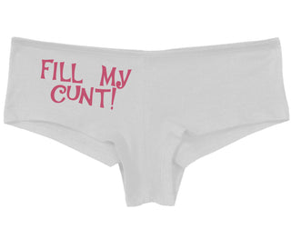 Fill My Cunt - White Boy Short