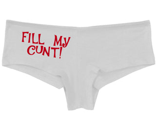 Fill My Cunt - White Boy Short
