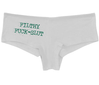 Filthy Fuck Slut - White Boy Short