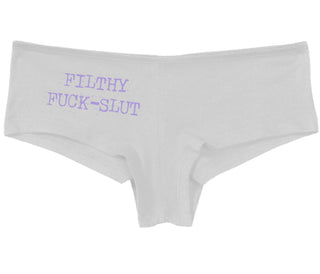 Filthy Fuck Slut - White Boy Short