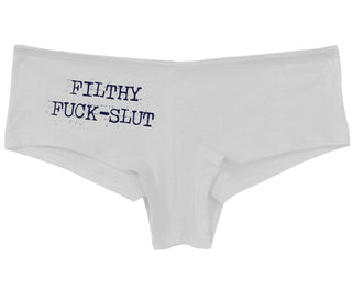 Filthy Fuck Slut - White Boy Short
