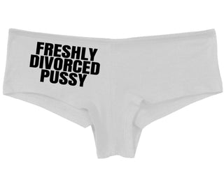 Freshly Divorced Pussy - White Boy Short
