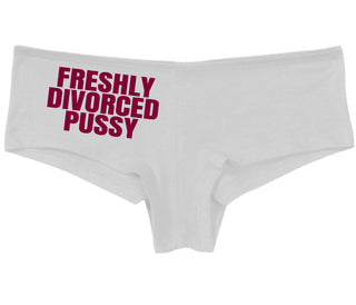 Freshly Divorced Pussy - White Boy Short