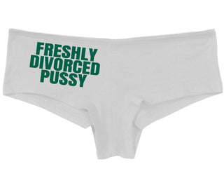 Freshly Divorced Pussy - White Boy Short