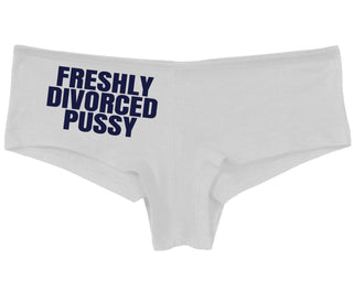 Freshly Divorced Pussy - White Boy Short