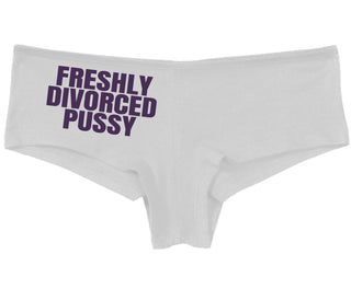 Freshly Divorced Pussy - White Boy Short