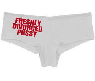 Freshly Divorced Pussy - White Boy Short