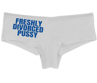 Freshly Divorced Pussy - White Boy Short