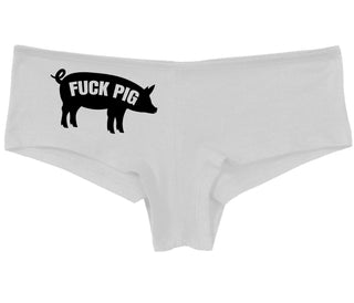 Fuck Pig - White Boy Short