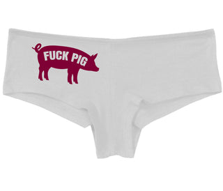 Fuck Pig - White Boy Short