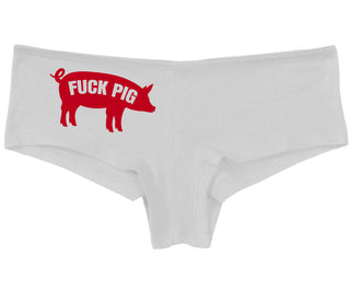 Fuck Pig - White Boy Short