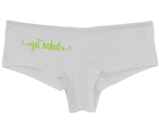 Get Naked - White Boy Short