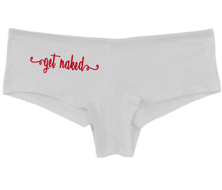 Get Naked - White Boy Short