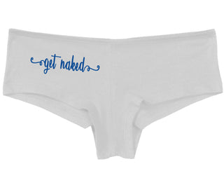 Get Naked - White Boy Short