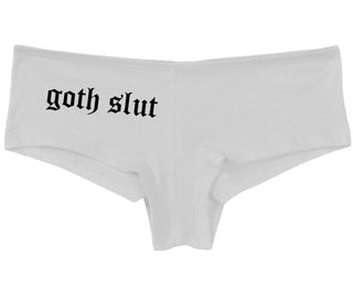 Goth Slut - White Boy Short