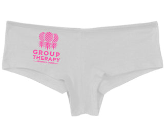 Group Therapy - Sharing Is Caring - White Boy Short