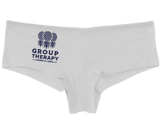 Group Therapy - Sharing Is Caring - White Boy Short