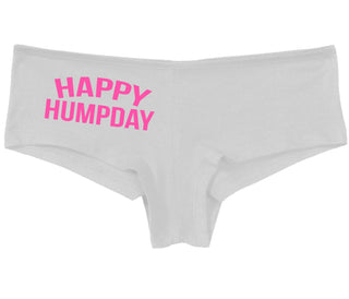 Happy Humpday - White Boy Short