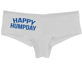 Happy Humpday - White Boy Short