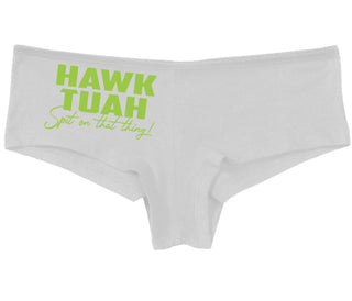 Hawk Tuah Spit On That Thing - White Boyshort