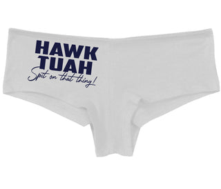 Hawk Tuah Spit On That Thing - White Boyshort