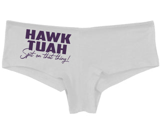Hawk Tuah Spit On That Thing - White Boyshort