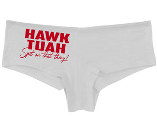Hawk Tuah Spit On That Thing - White Boyshort