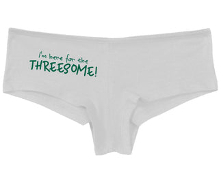 Here for the Threesome - White Boy Short