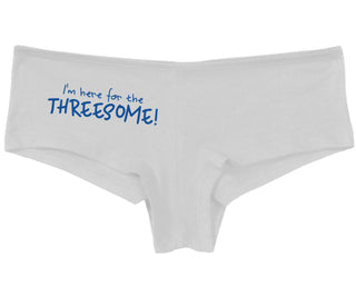 Here for the Threesome - White Boy Short
