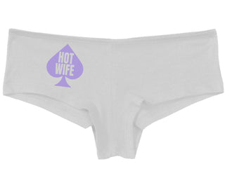 Hot Wife Spade Symbol - White Boy Short