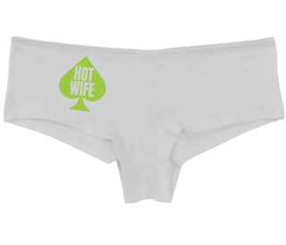 Hot Wife Spade Symbol - White Boy Short