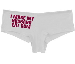 i Make My Husband Eat Cum - White Boy Short