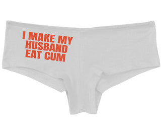 i Make My Husband Eat Cum - White Boy Short