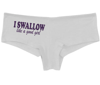 I Swallow Like A Good Girl - White Boy Short