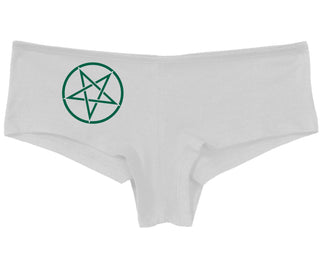 Inverted Pentagram - White Boy Short