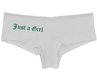 Just A Girl - White Boy Short