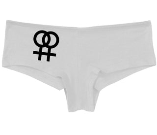 Lesbian Sign - White Boy Short