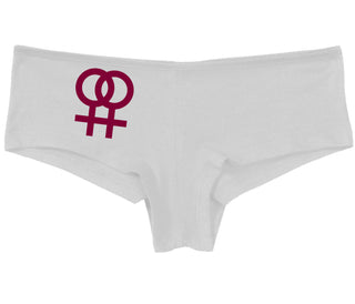 Lesbian Sign - White Boy Short