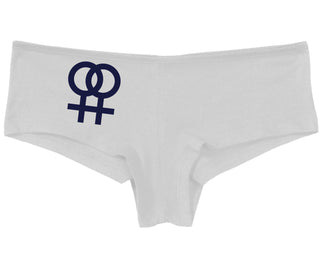 Lesbian Sign - White Boy Short