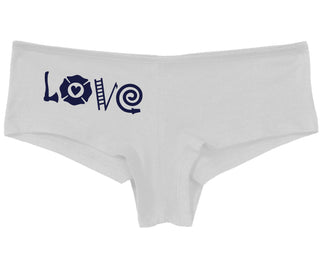 Love Fire Fighter - White Boy Short
