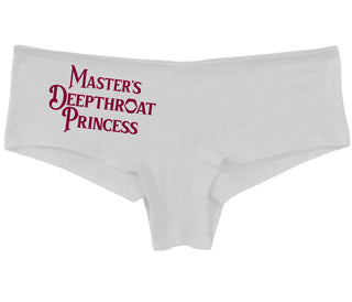 Master's Deepthroat Princess - White Boy Short
