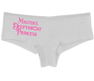 Master's Deepthroat Princess - White Boy Short