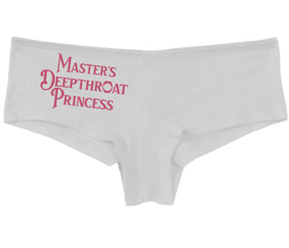 Master's Deepthroat Princess - White Boy Short
