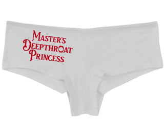 Master's Deepthroat Princess - White Boy Short