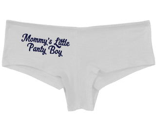 Mommy's Little Panty Boy - White Boy Short