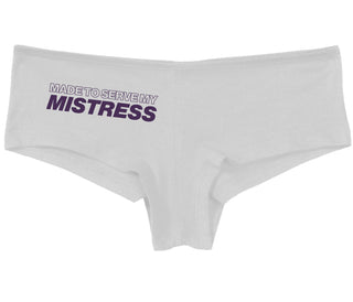 Made To Serve My Mistress - White Boy Short