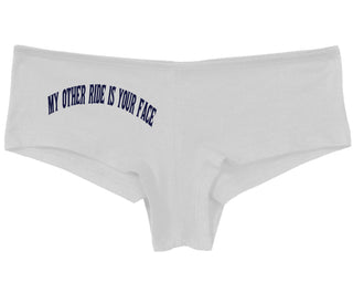 My Other Ride Is Your Face - White Boy Short