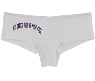 My Other Ride Is Your Face - White Boy Short