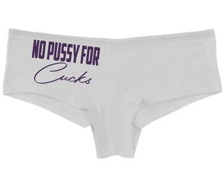 No Pussy For Cucks - White Boy Short
